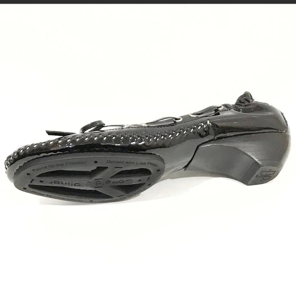 Donald J. Pliner Polly Black Suede Ballet Slip On Designer Luxury Low Heels - Picture 9 of 14